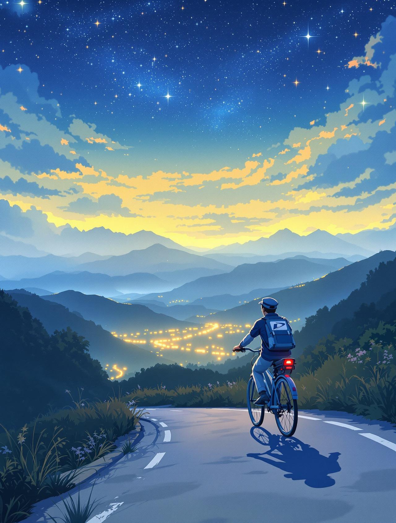 逆袭短剧网 星空下的邮递员 - 山野童话之旅，自然风光治愈短剧排行榜